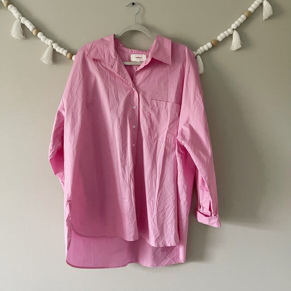 NEW Xirena Sydney Button-Down Shirt Oversized Size Large - Picture 7 of 8